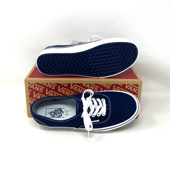 VANS Authentic Canvas Blue White Low Top Women's Sneakers Size Skate VN000EE332D - Picture 6 of 11